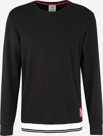 Calvin Klein Underwearregular Majica - crna boja: prednji dio
