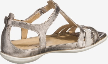 ECCO Sandalen met riem 'Flash' in Goud