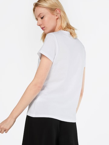 T-shirt 'Heritage' TOMMY HILFIGER en blanc : derrière