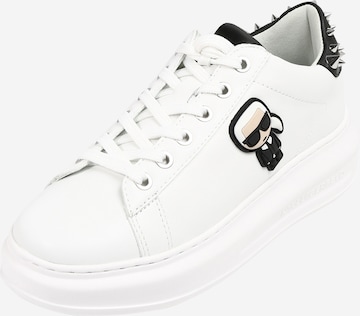 Baskets basses 'Kapri' Karl Lagerfeld en blanc : devant