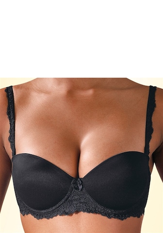 NUANCE Balconette Bra in Black