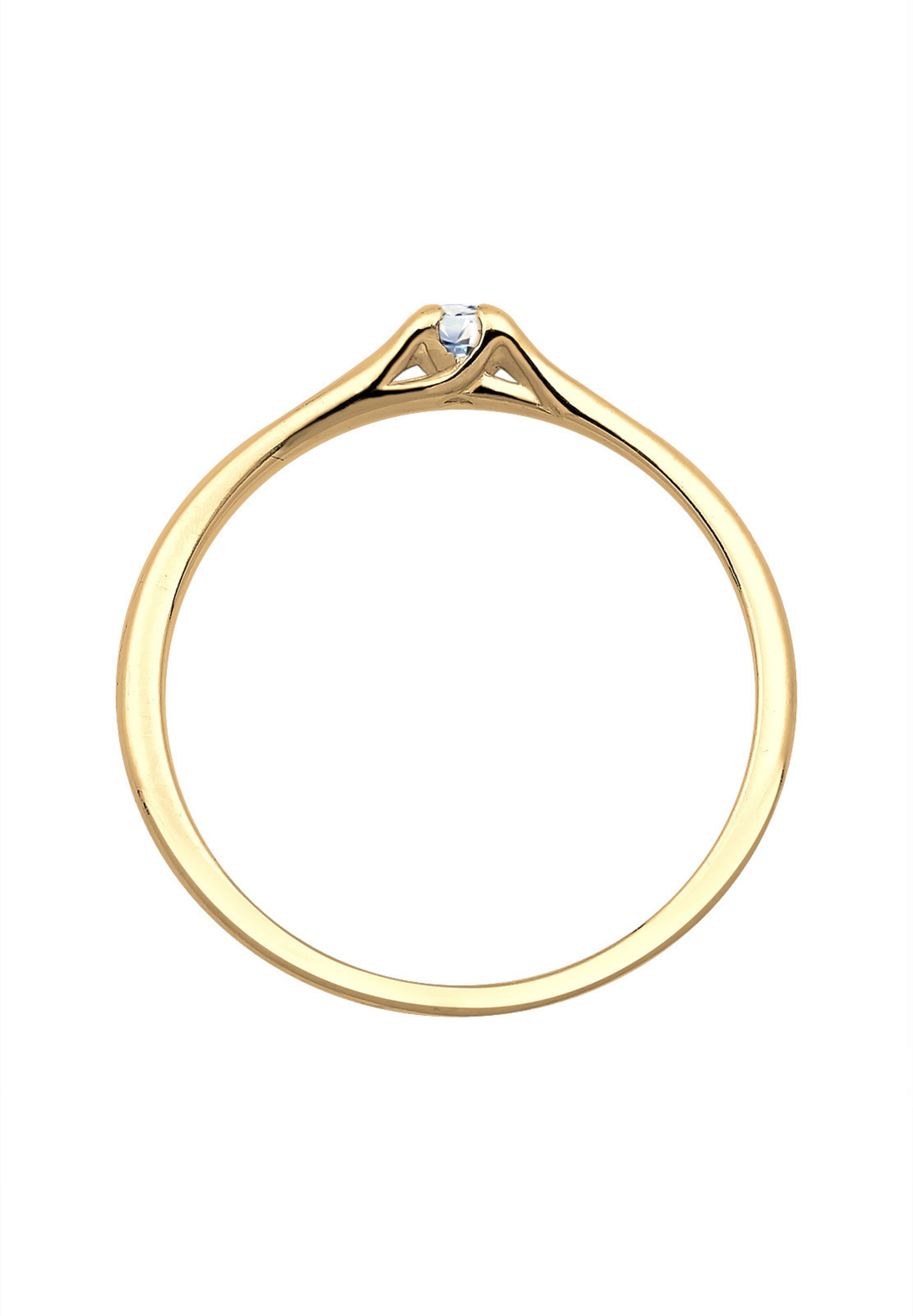 Elli DIAMONDS Ring 'Vintage' in Gold