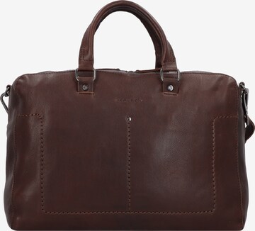 Harold's Document Bag 'Chaugio' in Brown: front