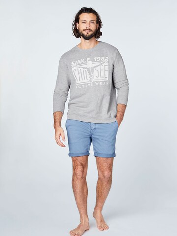 Coupe regular Sweat-shirt CHIEMSEE en gris