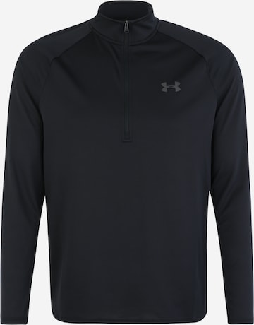 UNDER ARMOURTehnička sportska majica 'Tech' - crna boja: prednji dio