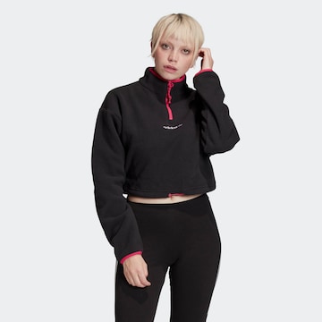 ADIDAS ORIGINALS Pullover in Schwarz: Vorderseite