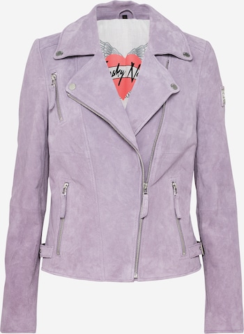 Veste mi-saison FREAKY NATION en violet : devant