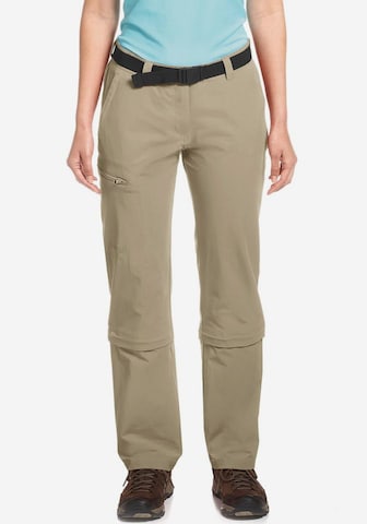 Maier Sports Regular Hose 'AROLLA' in Beige: predná strana