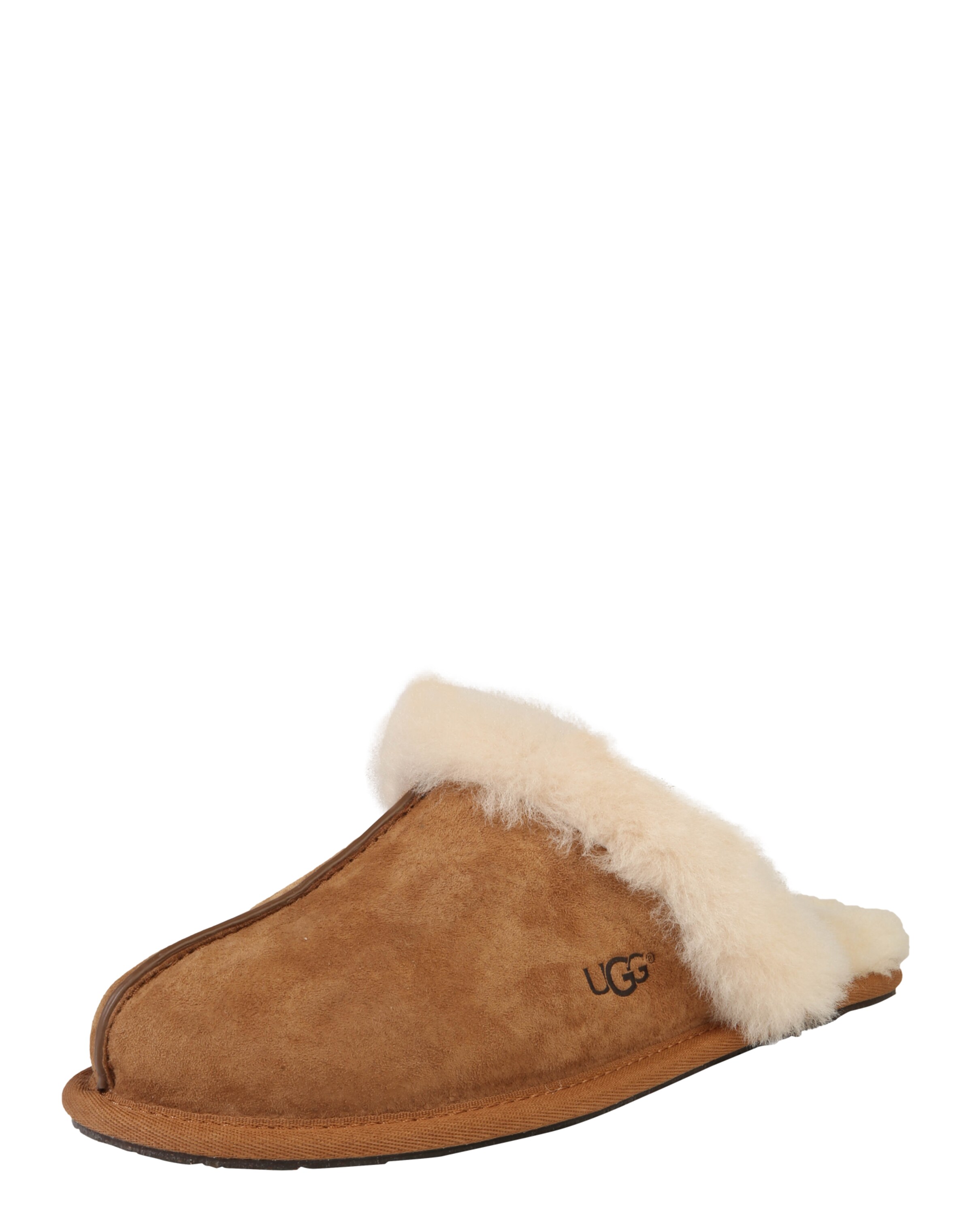 UGG - Huisschoenen 'Scuffette' in de kleur Cognac