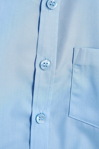 Next Regular fit Button up shirt in Blue