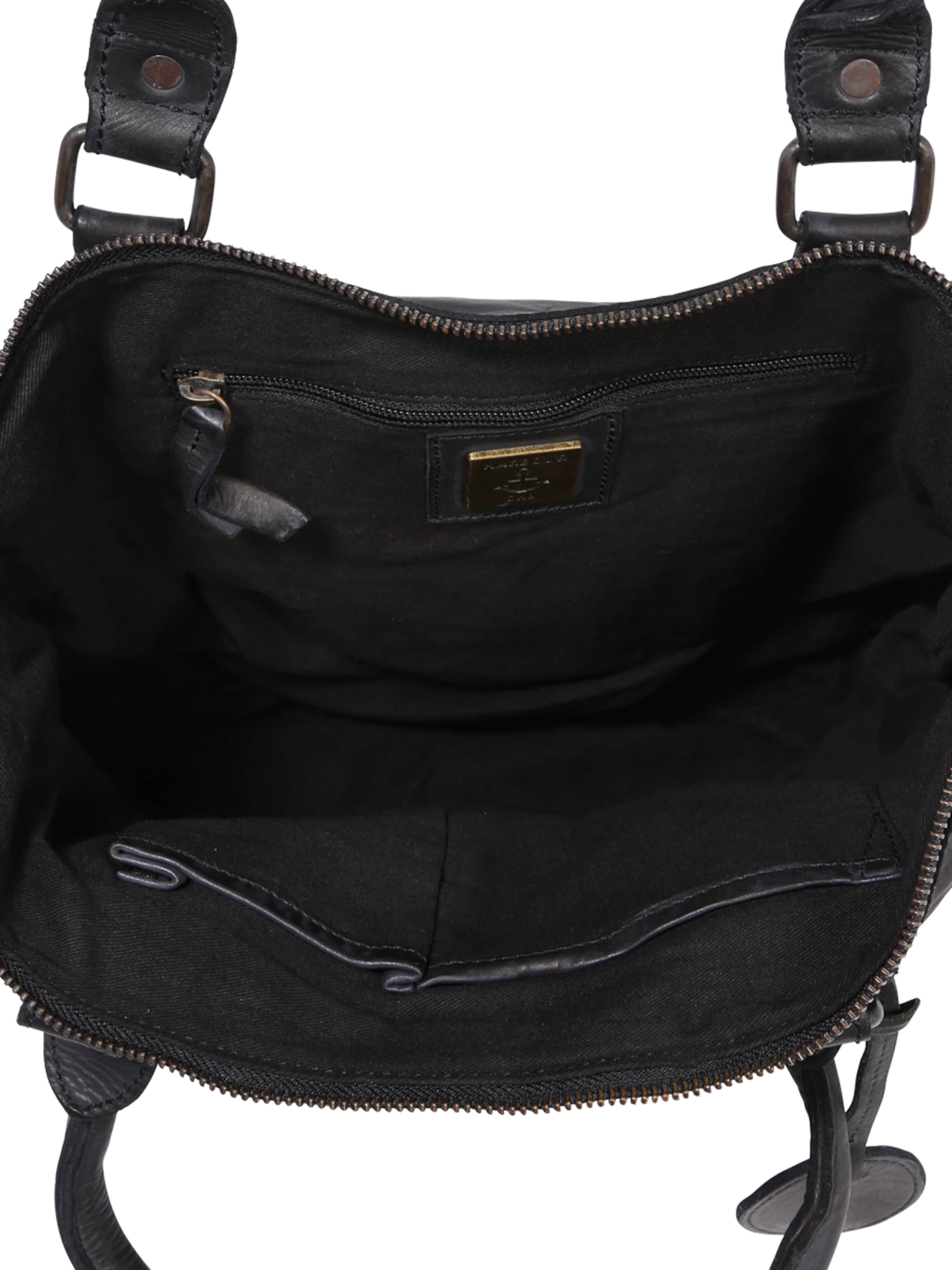 Cabas 'Anchor Love Bianca' Harbour 2nd en noir : au dessus