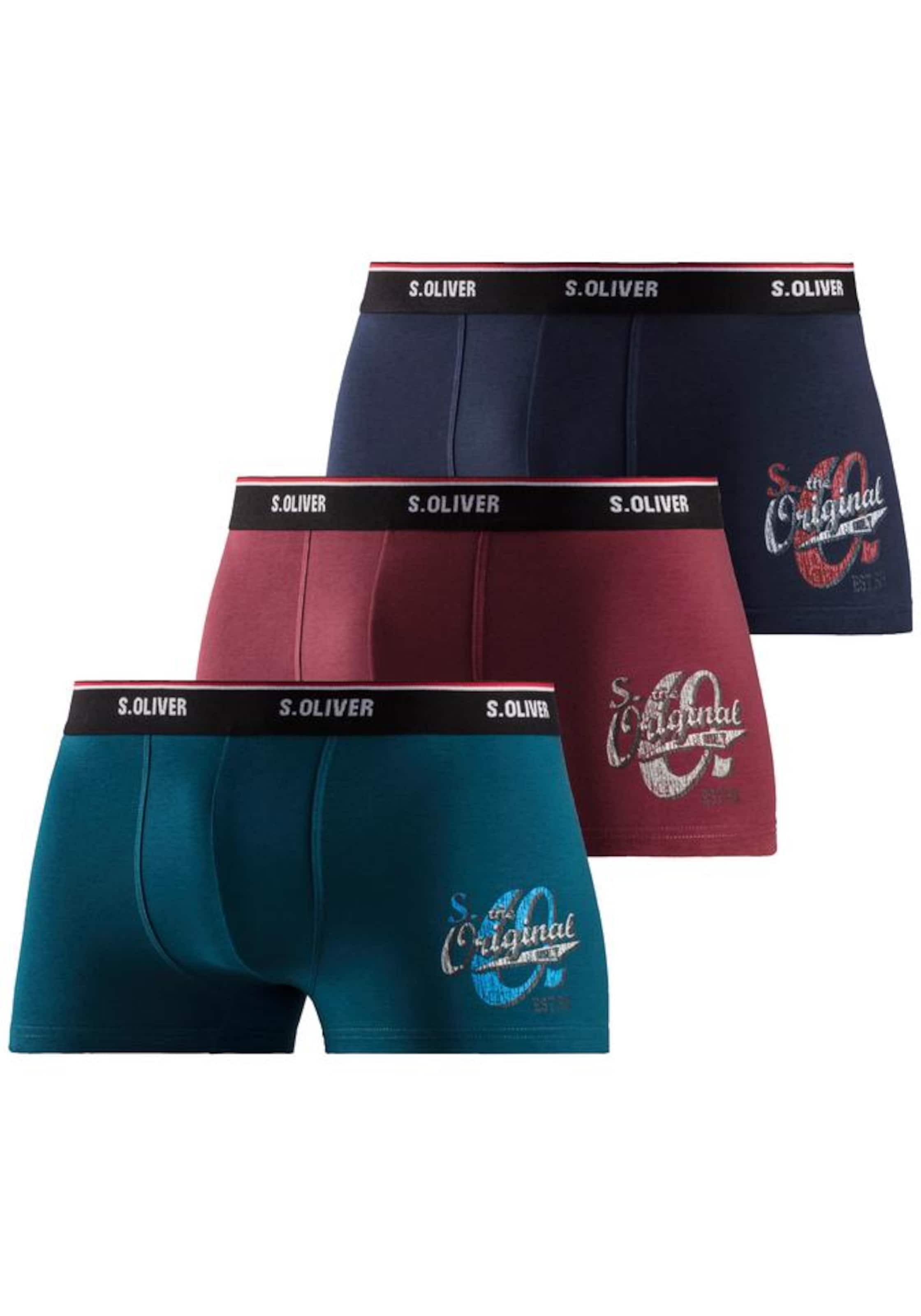 s.Oliver Trunks in Blau: Vorderseite