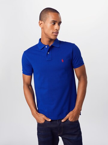 T-Shirt Polo Ralph Lauren en bleu : devant