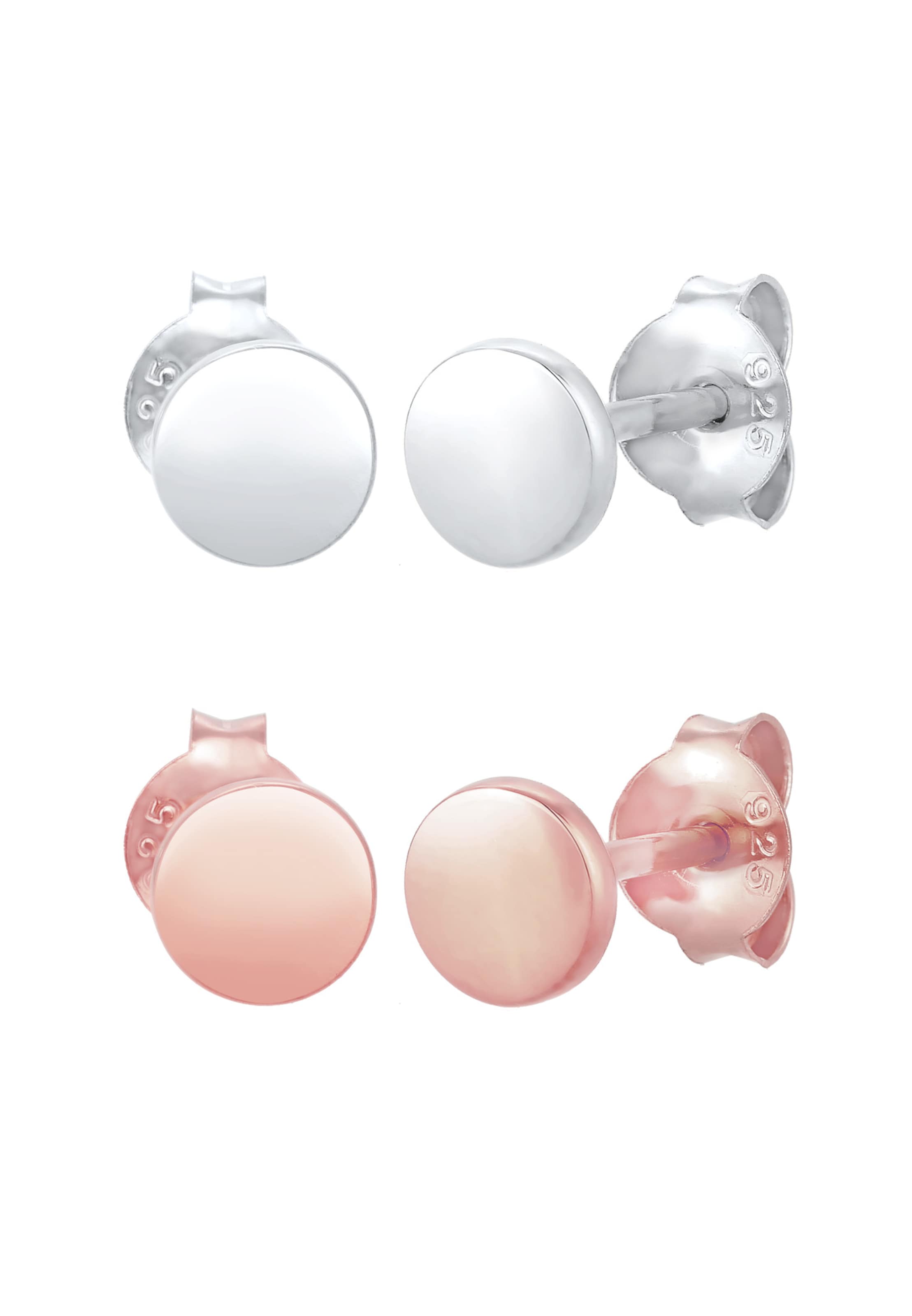 ELLI Náušnice - Zlatá: predná strana