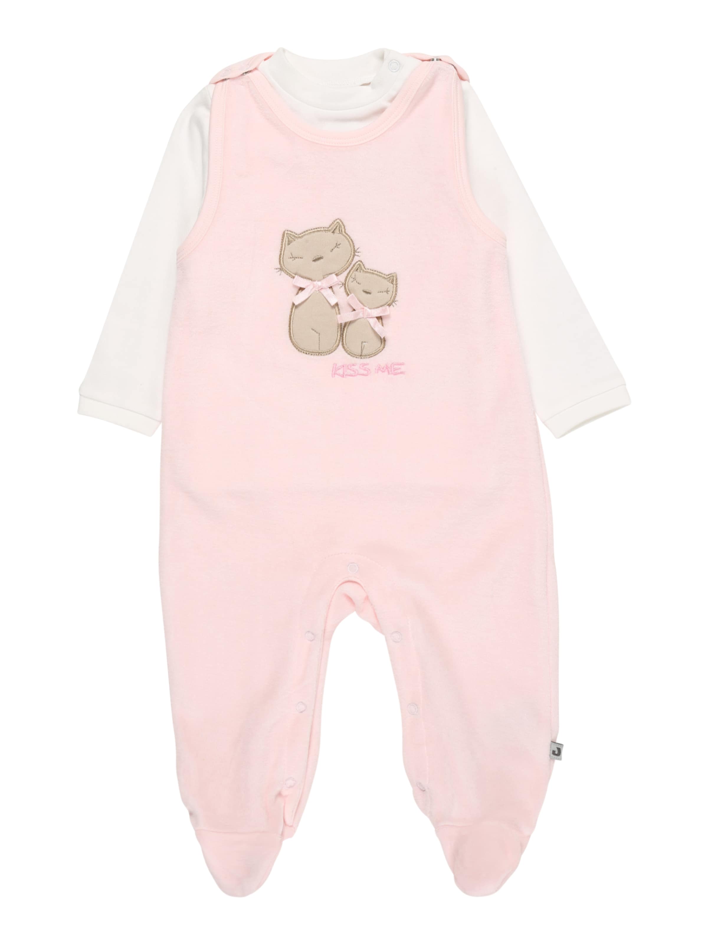 JACKY - Pijama entero/body en rosa: frente