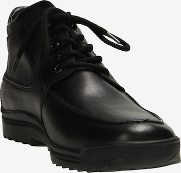 WALDLÄUFER Lace-Up Boots in Black