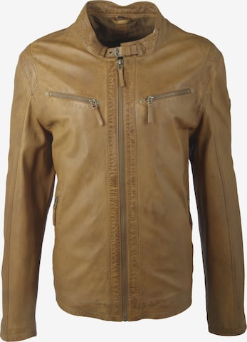 Gipsy Between-Season Jacket 'COBY S16 LAKEV' in Brown: front