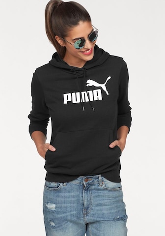 PUMA Sportsweatshirt i sort