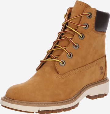 TIMBERLAND Lace-Up Ankle Boots 'Lucia Way' in Brown: front