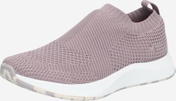 TAMARIS Спортни обувки Slip On в лилав: отпред