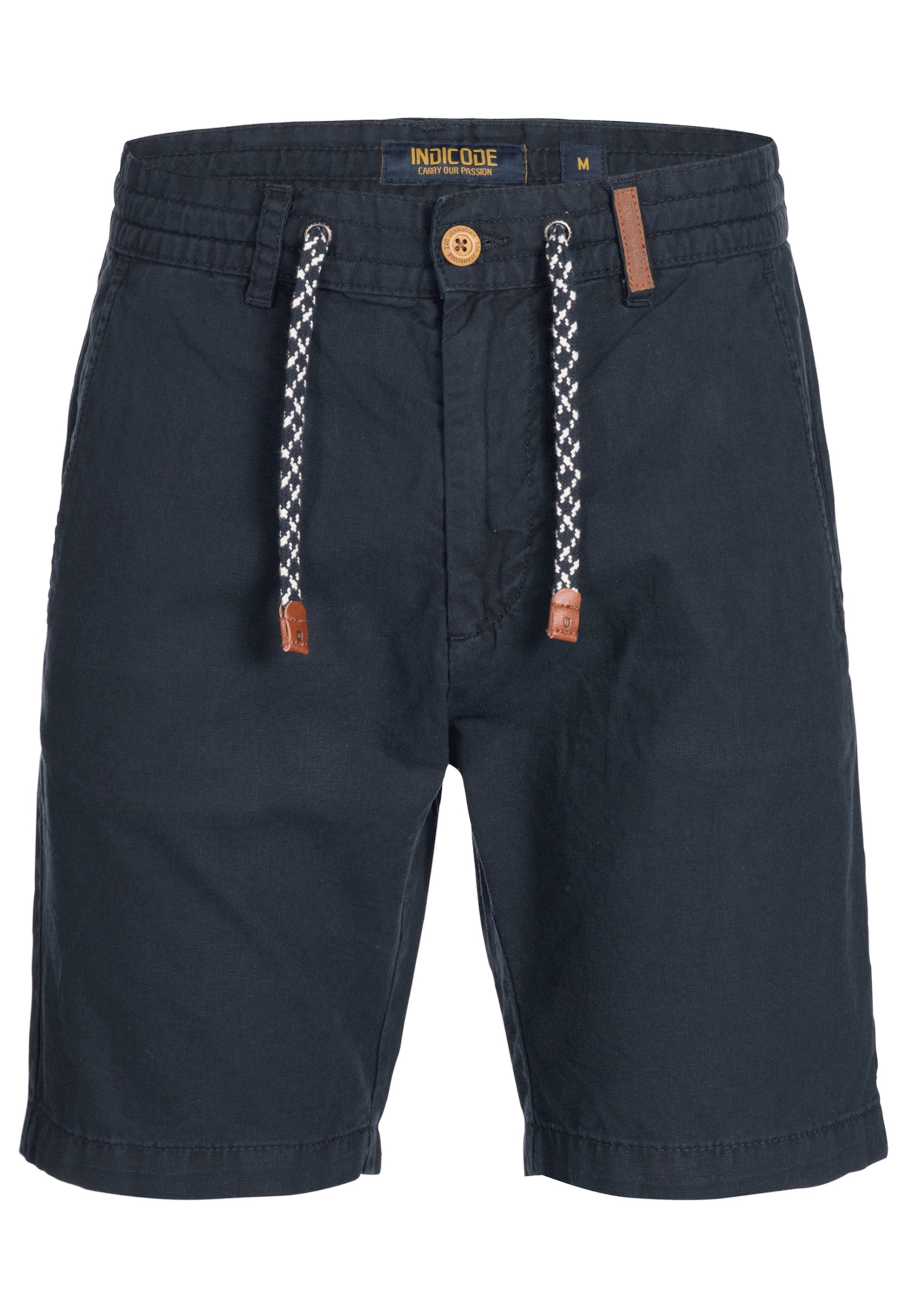 INDICODE JEANS Pants 'Bowmanville' in Blue: front