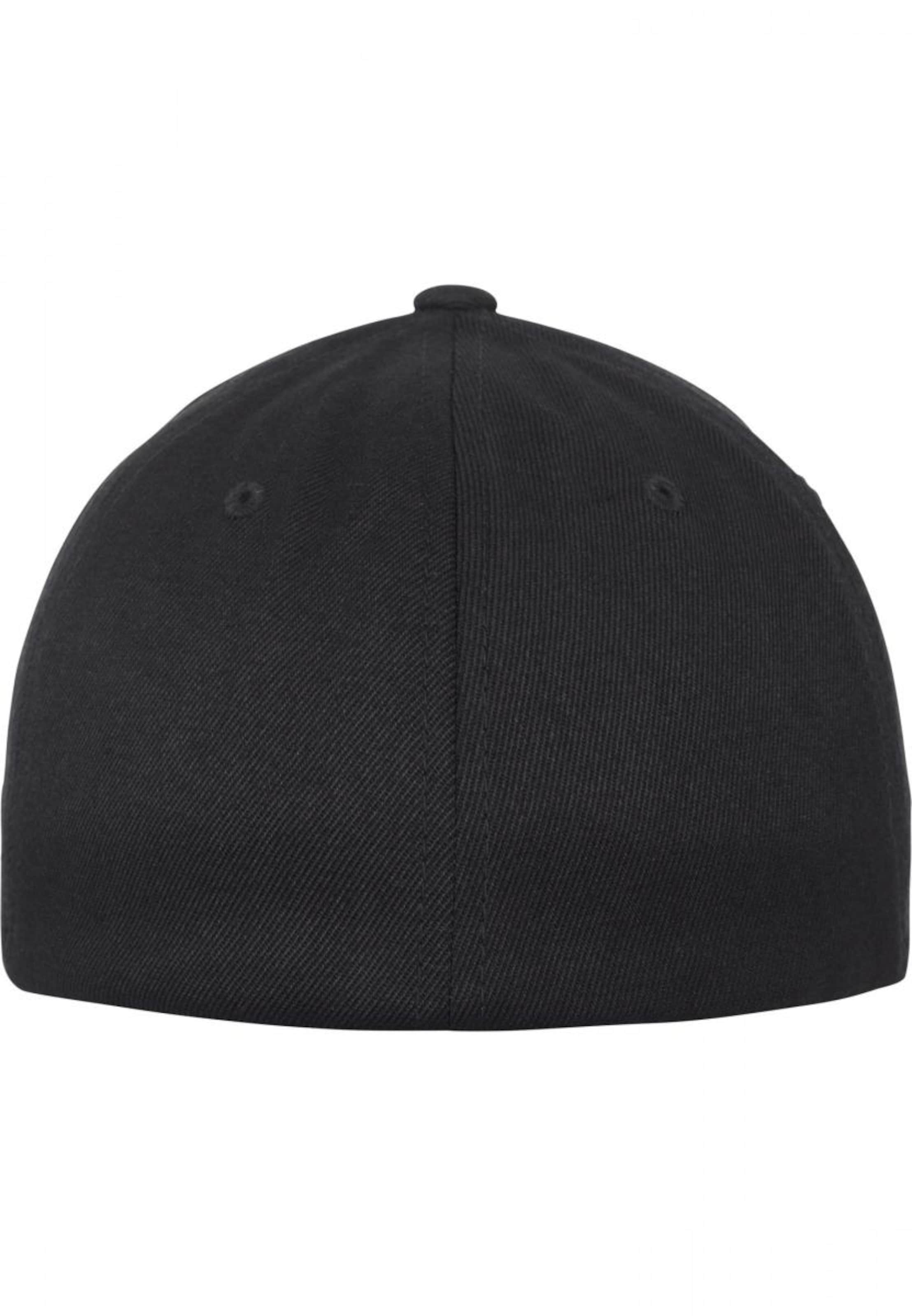 Flexfit Cap 'Wool Blend' in Schwarz