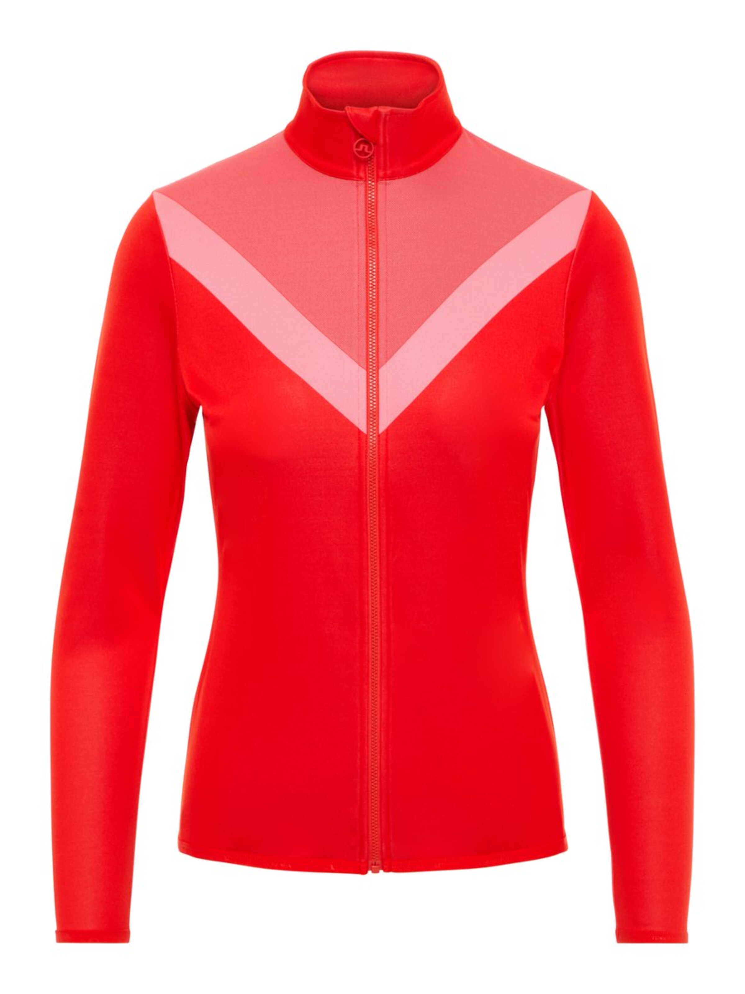 J.Lindeberg - Functioneel shirt 'Vera' in de kleur Rood