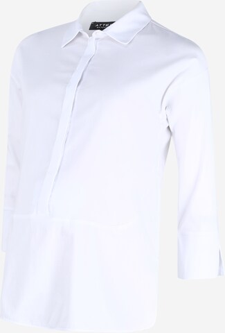 Attesa Blouse in Wit: voorkant