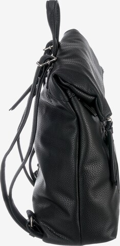 TOM TAILOR Backpack 'Tinna' in Black