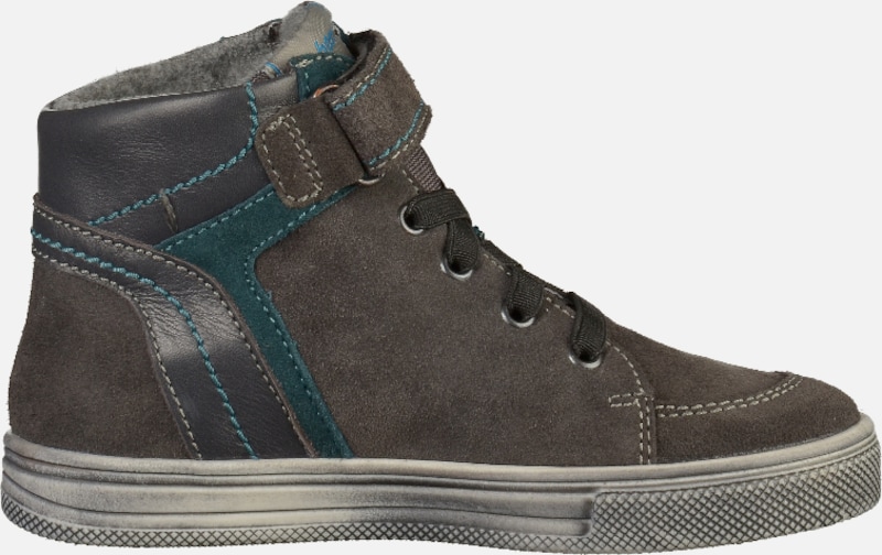 RICHTER Sneaker in dunkelgrau petrol | ABOUT YOU Mustang Sneaker, Kontrastnähte, herausnehmbare Sohle