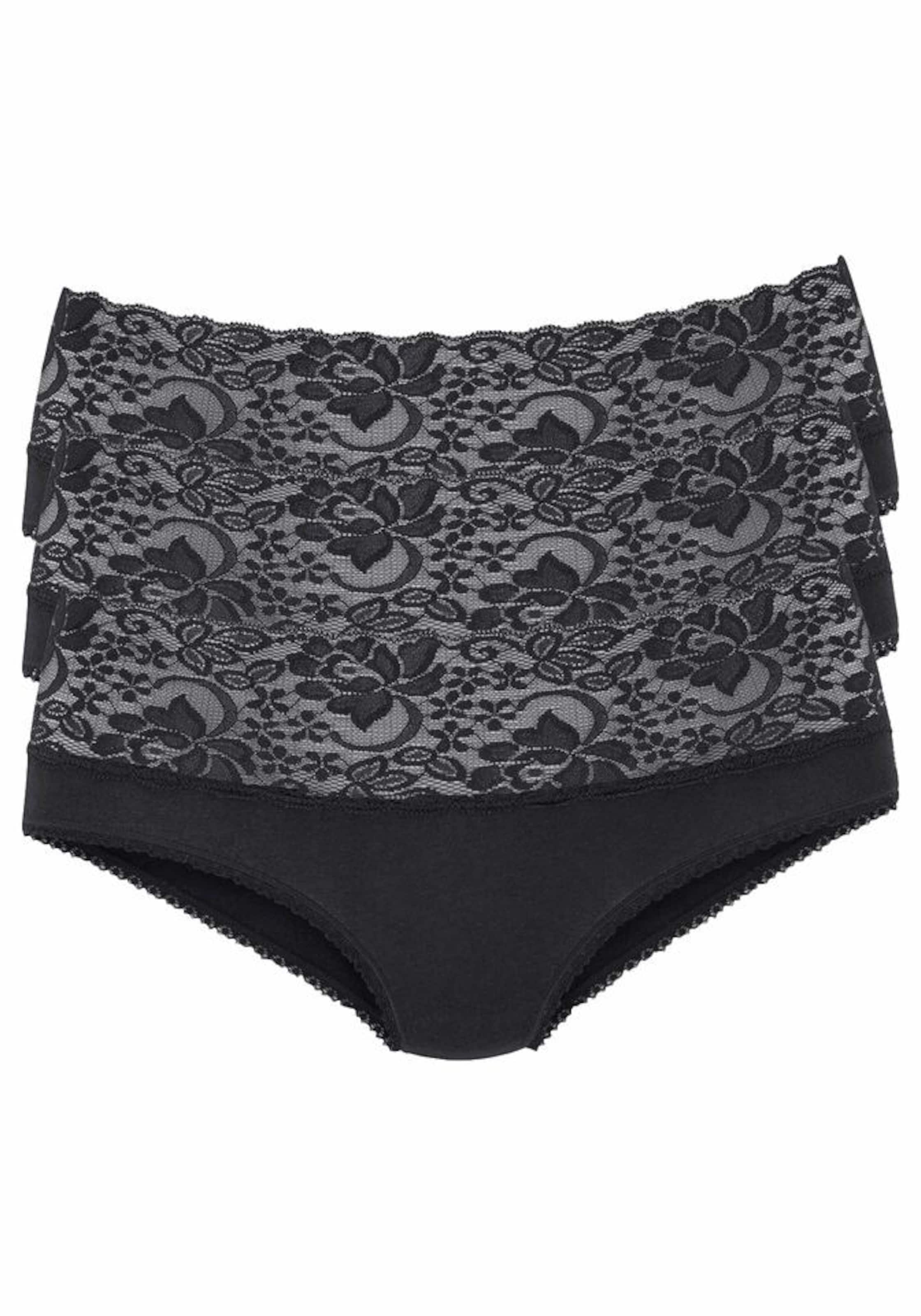 Slip VIVANCE en noir : devant