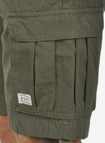 BLEND Regular Cargoshorts 'Kolo' in Grün