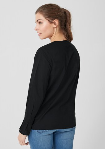 TRIANGLE Bluse in Schwarz