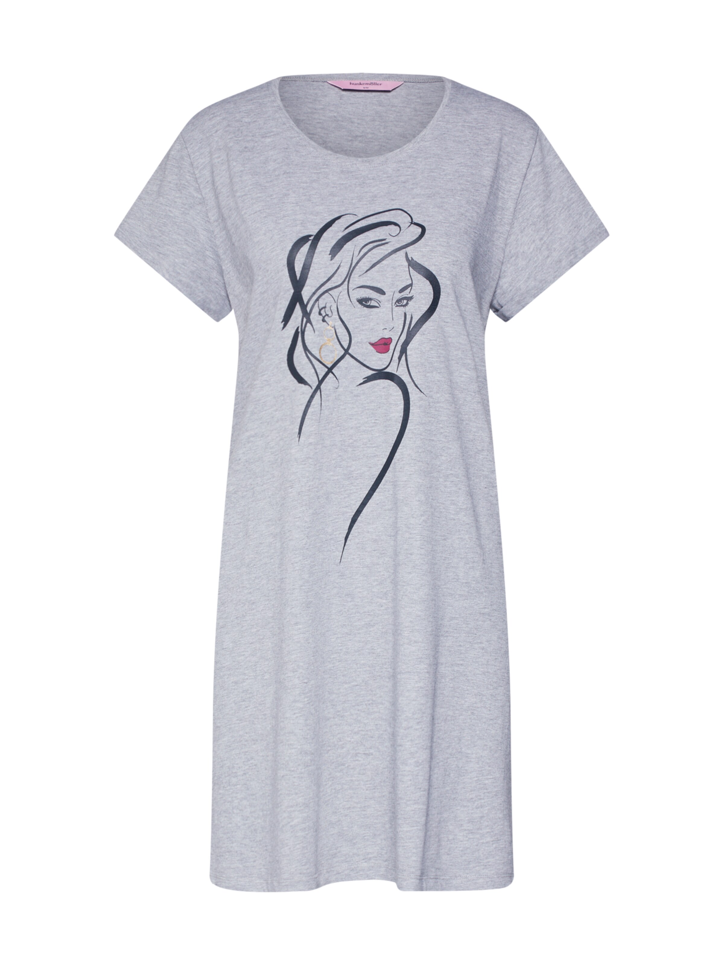 Hunkemöller - Nachthemd 'Nightie' in de kleur Grijs