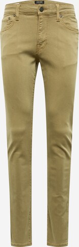 JACK & JONES Slimfit Jeans in Groen: voorkant