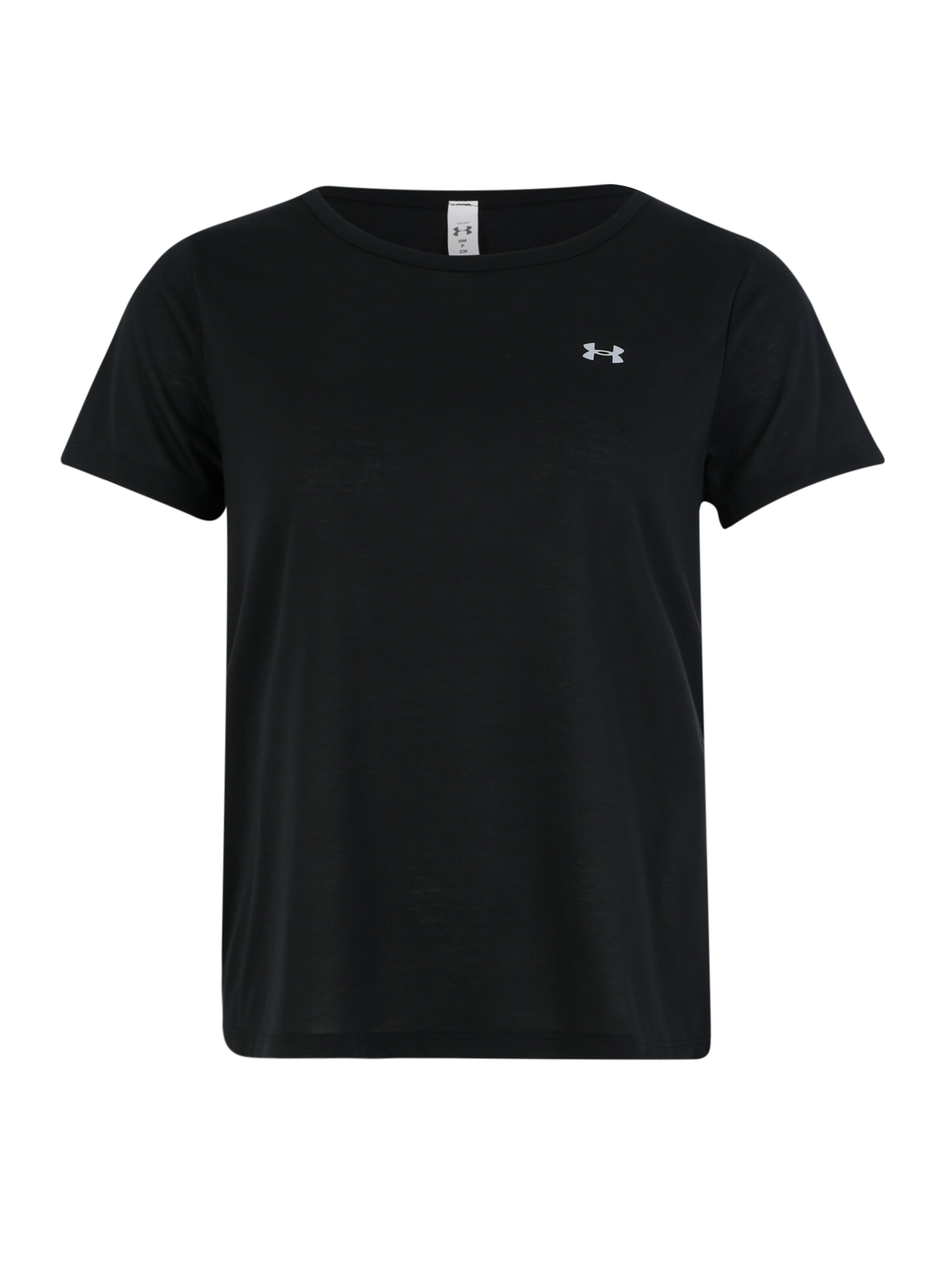 UNDER ARMOUR - Sportshirt 'UA Whisperlight SS' in schwarz