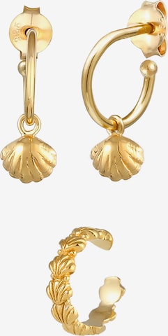 ELLI Earrings in Gold: front