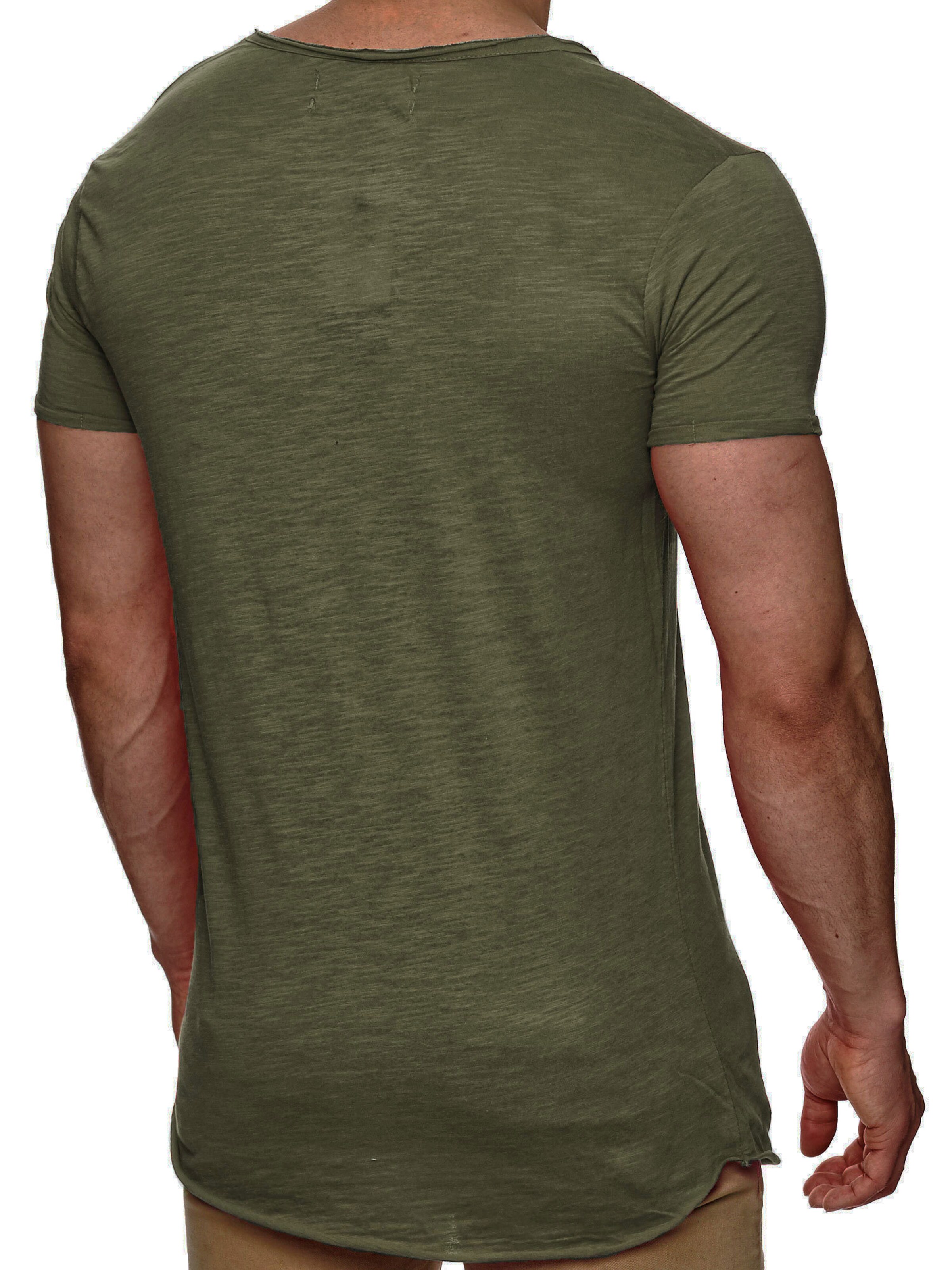 INDICODE JEANS Shirt 'Willbur' in Groen