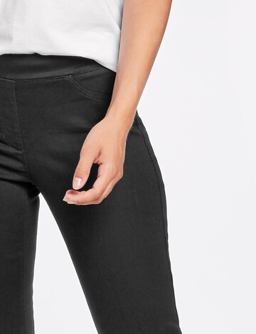 GERRY WEBER Slimfit Jeggings 'Best4me' in Zwart