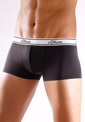 s.Oliver Boxershorts in Zwart: voorkant