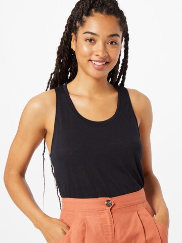 Marika Sporttop 'GRACIE' in Zwart: voorkant