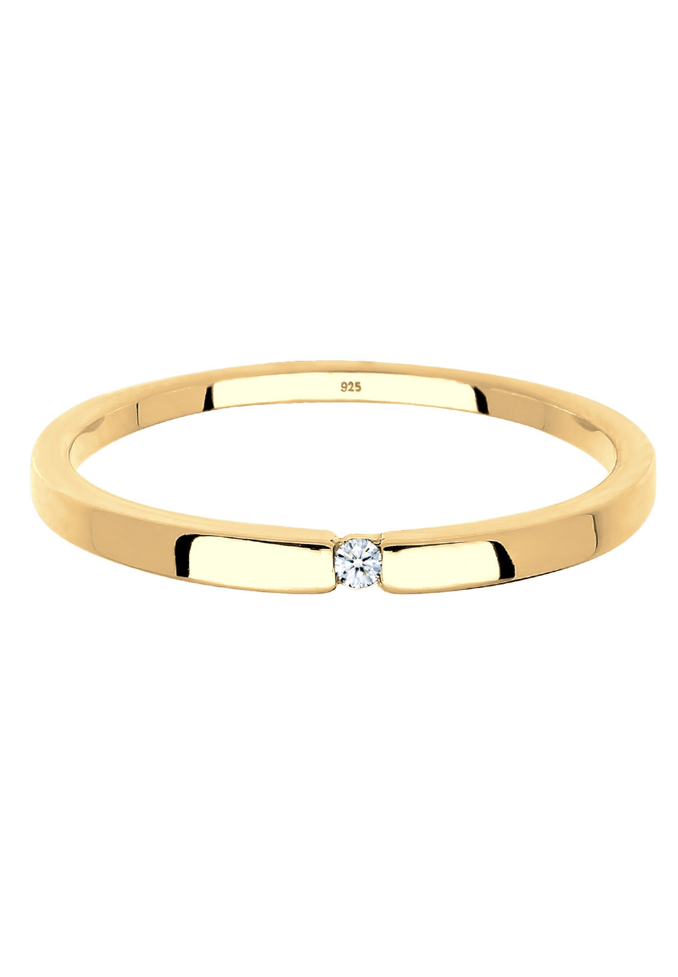 Elli DIAMONDS Ring 'Classic' in Gold