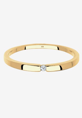 Elli DIAMONDS Ring 'Classic' in Goud
