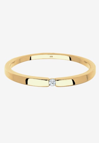 Elli DIAMONDS Ring 'Classic' in Goud