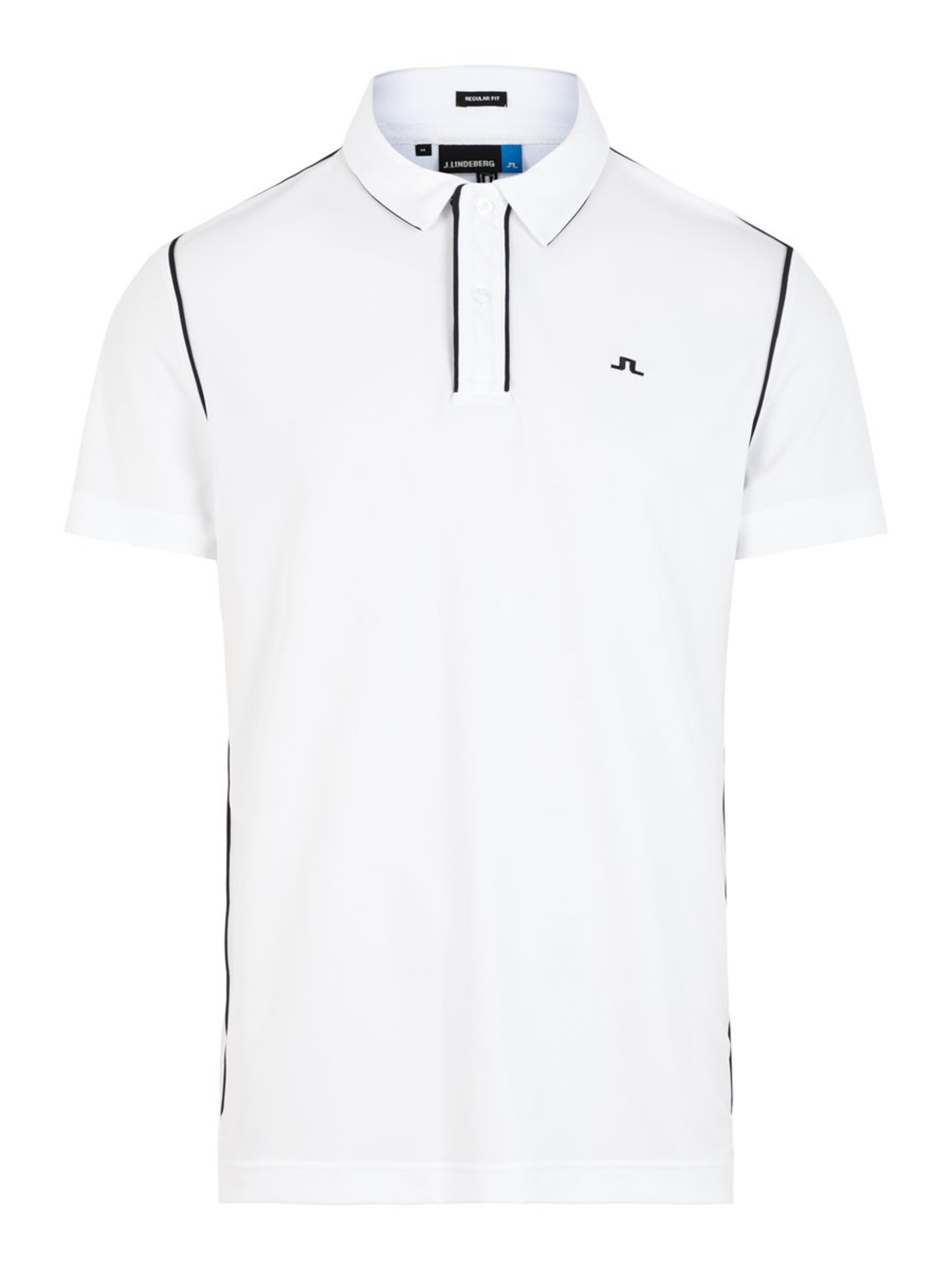 J.Lindeberg - Functioneel shirt 'Tomi' in de kleur Zwart