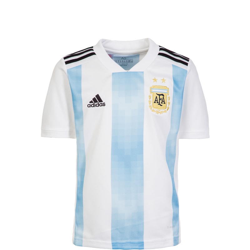 ADIDAS PERFORMANCE Trikot 'AFA Argentinien Home WM 2018' in hellblau weiß ADIDAS PERFORMANCE Trikot 'AFA Argentinien Home WM 2018' in hellblau weiß