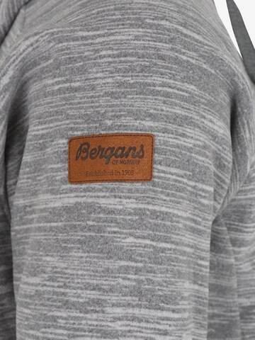 Bergans Athletic Fleece Jacket 'Hareid' in Grey