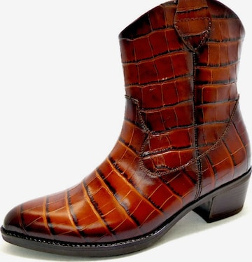 GABOR Cowboy Boots in Brown: front