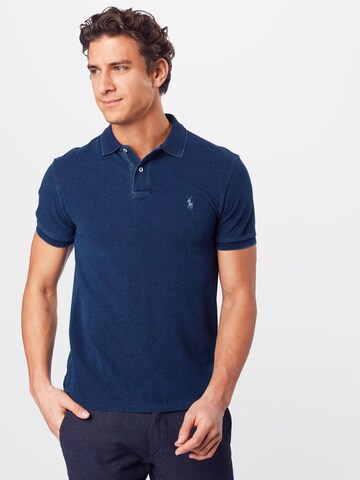 T-Shirt Polo Ralph Lauren en bleu : devant