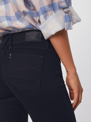 G-STAR Skinny Jeans 'Lynn' in Zwart